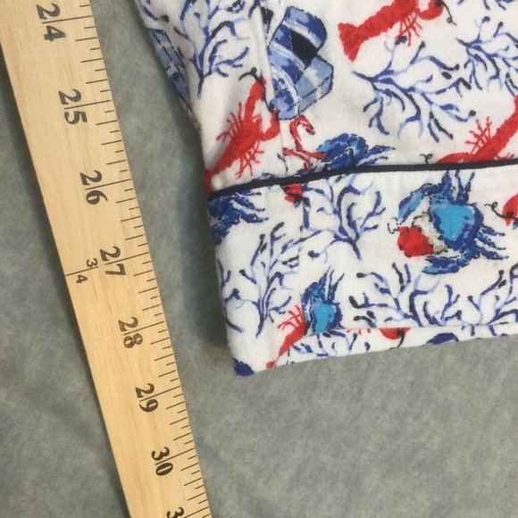 Lands' End Women's Pajama Set - Red, Blue, White - Picture 12 of 12